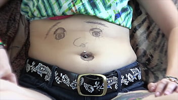 Preview 1 of Inzest Oma Und Ihre Enkel - Belly Button Fetish