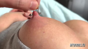 Preview 2 of Asesinas Sexuales - Hard Playing with Pierced Nipples with MILF Big Tits