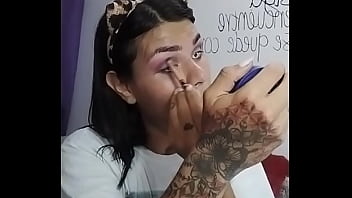 Preview 2 of Anul Sex Cute Girl - TS Angelique Monroe - Recorded FB live stream