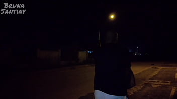 Preview 1 of Quinn Xxx - Negaorubi picudo pega Bruna Santiny em pista de caminhada