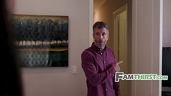 Preview 1 of Anni Carrera - Stepdaughter Seems To Enjoy Open Door Policy - FamThirst