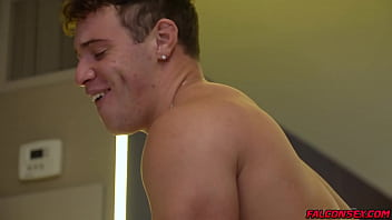 Preview 2 of Www Xxx Virgin Video 2018 - Cade Maddox loves the taste of Kyle Fletcher asshole. Cade offering to help him test out the toy sex their new company. Cade slides the vibrator between Kyle&#039_s smooth,  muscular cheeks while licking it