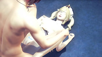 Preview 4 of Sophia Leon Tonight Girlfriend - Genshin Impact Hentai - Barbara Hard Sex full - Japanese Asian Manga Anime Film Game Porn
