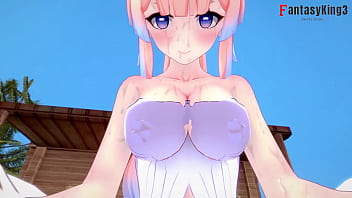 Preview 1 of Seks Arab Amazing - Kokomi Naked fucked POV | Genshin impact | Free