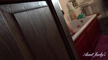 Preview 1 of Odia Rep Sex - AuntJudys - POV Bath Time with your MILF Stepmom Aurora