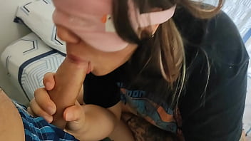 Preview 2 of Sex Ex Video 4g - Ch&uacute_pame la verga para que beses a tu novio con el sabor de mi pene en tu boca