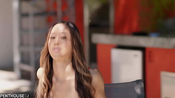 Preview 1 of Land Nymphets Top - PenthouseGold.com - Naughty Asian Alexia Anders Takes An Anal Creampie From Horny Step Brother