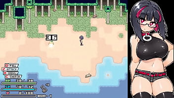 Preview 1 of Stepmom Breakfast Flash - Encontrando varias garotas monstro em uma ilha distante - Rignetta&#039_s Adventure EP1