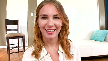 Preview 2 of Siberian Lesbian2 - JONNI HENNESSY 19 YO Huge Cock POV Blowjob and Cum Facial
