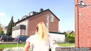 Preview 1 of Sxx Dogx - Deutscher Ehemann erste mal fremdgehen beim FFM dreier casting