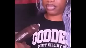 Preview 3 of Black Squitting - COVINCED SEXY COCK SUCKING STEPMOM TO SUCK MY COCK UNTIL I NUTT