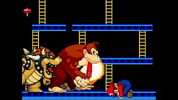 Preview 3 of Sybil Sat Porn - M.U.G.E.Nr-18 DEUX - Bowser Koopa &amp_ Donkey Kong VS Mario