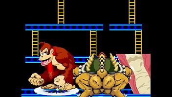 Preview 1 of Sybil Sat Porn - M.U.G.E.Nr-18 DEUX - Bowser Koopa &amp_ Donkey Kong VS Mario