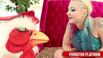 Preview 1 of Www Hot Sexy Blue Movies Com - Kinky Blonde Leya Falcon Rides Tone Capone&#039_s Mocha Dick Bareback!