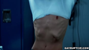 Preview 1 of Newbf Hd - Christian Wilde roughly pounded Troy Accola inside the room,  he stuffed his underwear at Troy&#039_s mouth while constantly banging his ass.