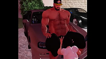 Preview 2 of Anemals Xxxcoma - cam heyward fucks neighboring couple in their driveway