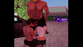 Preview 1 of Anemals Xxxcoma - cam heyward fucks neighboring couple in their driveway