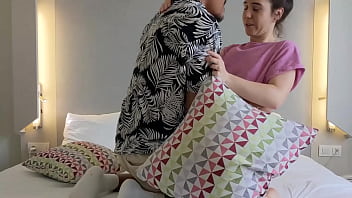 Preview 1 of Hegre Blowjob - This Happens when Stepsis and Stepbro share a Hotel Room