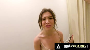 Preview 1 of Natasha Chudai And Suny Luwn - OUT OF THE FAMILY - Gorgeous Teen Jane Wilde Sucks And Gets Fucked in POV By Her Stepbrother