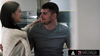 Preview 1 of Virgine Boy And Young Aunty - 21 NATURALS - Stunning Brunette Nikki Fox Gets Her Sweet Pussy Pounded With Passion