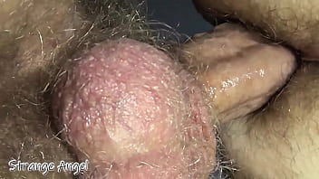 Preview 2 of Man Vs Dog Xx - Extra closeup gay penetration inside tight hairy boy pussy