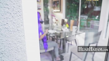 Preview 1 of Kenze Thomad - First Night Alone With Boyfriend (Teen In Hijab)- Alexia Anders