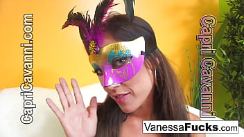 Preview 1 of Hijra Xxxx Videos Gand Me Cudai - Vanessa gets to have some naughty fun with hot busty Capri