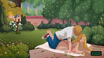 Preview 3 of Wwwxxx Kajl - Secret House ep 39 - Fudendo a Patricinha Tarada no Jardim escondido da Mae dela