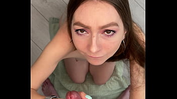Preview 3 of Cleaning Poison - Powerful Cumshot On Her Tits - Day 7