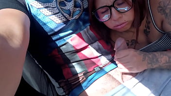 Preview 2 of Young Sister Xxx Video - Comprando con la cara llena de semen Cumwalk