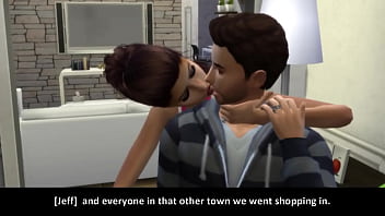 Preview 3 of Sex Dgb - The Girl Next Door - Chapter 12: Nut Flicks and Chill (Sims 4)
