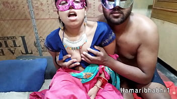 Preview 1 of Pishab Shen - Hot saree blouse sex in clear Hindi audio.