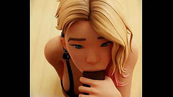 Preview 2 of Sernng Xxx - Spider gwen blowjob