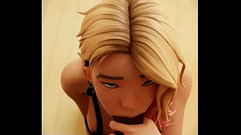 Preview 3 of Sernng Xxx - Spider gwen blowjob