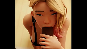 Preview 1 of Sernng Xxx - Spider gwen blowjob
