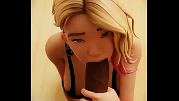 Preview 4 of Sernng Xxx - Spider gwen blowjob