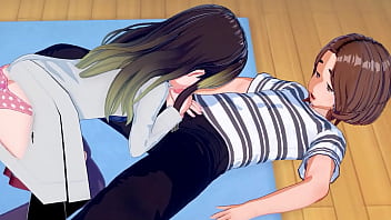 Preview 3 of Japanese Sex Outdoor Extream - Hentai lewd blowjob