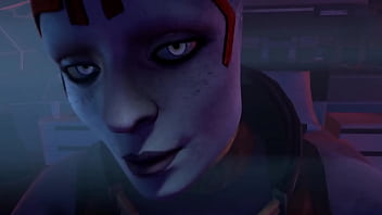 Preview 4 of Soni Lewana - samari (mass effect) by Skeletron27