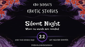 Preview 3 of Sexy Xxxxx Hd Video - Silent Night (Erotic Audio for Women) [ESES22]