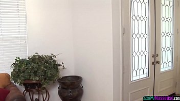 Preview 1 of Muslim Student Skandal - Roundass Asian masseuse sucks clients pecker