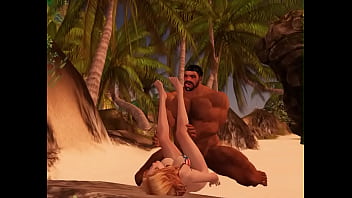 Preview 2 of Pakistani Mother Son Porn - hot as hell...cam heyward fucking on beach