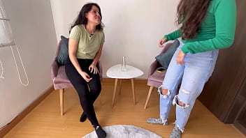 Preview 2 of Tamil Share Aunty Sex - I play truth or dare with my stepsister and end up sucking her pussy