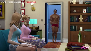 Preview 2 of Best 69 Licking Position - [TRAILER] Penny and Bernadette cheating on Leonard and Howard