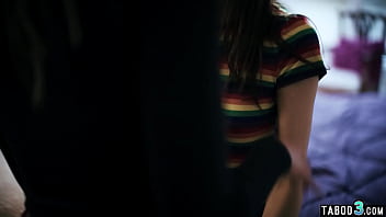 Preview 3 of Dani Deldi - Hot slut Gizelle Blanco eating her stepsisters lesbian GF Maya Woulfe pussy