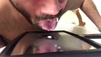 Preview 4 of Sunny Lione Xxx Videos Full - Sucking up a load of my hot cum