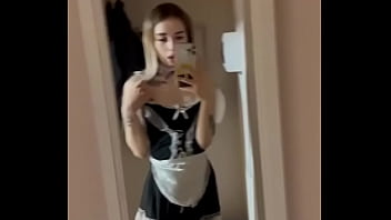 Preview 2 of Girll Bath Boy See - Sexy Maid On Duty