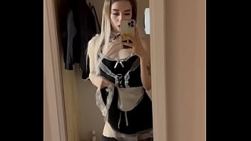 Preview 1 of Girll Bath Boy See - Sexy Maid On Duty