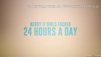 Preview 4 of Vipsha Newd Sex - Nerdy IT Girls Fucked 24 Hours A Day.Ella Reese,  Charly Summer / Brazzers  / stream full from www.zzfull.com/ked
