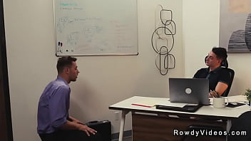 Preview 1 of Like Pon - Employee sucks cock to CEO Masyn Thorne in the office