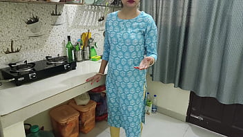 Preview 1 of Indian Dubbal Meaning - Desi Indian stepmom fucked very hard in kitchen  full hindi video big boobs stepmom